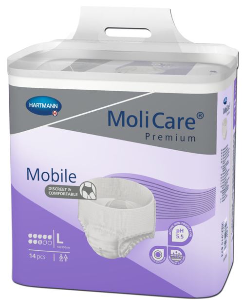 Molicare Premium Mobile Pants L 8 drops