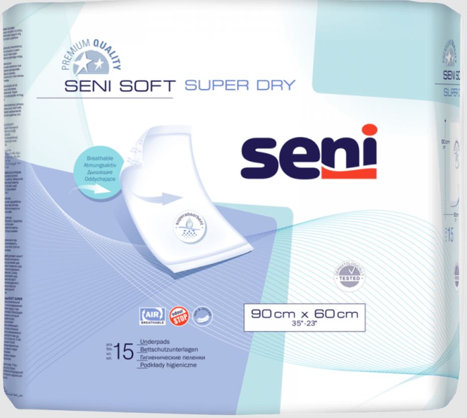 SENI Soft Onderlegger Super Dry 90x60cm