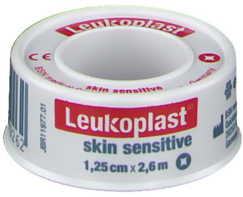 Fixatiepleister Leukoplast Sensitive klemring 2,6mx1,25cm