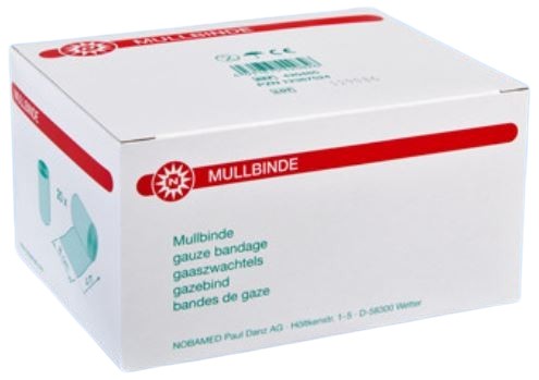 Niet elastisch fixatiewindsel NOBA Mullbinden 4mx10cm