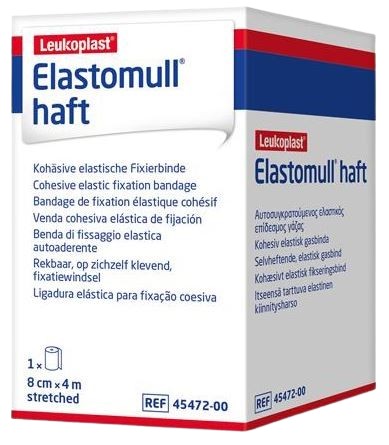 Elastisch fixatiewindsel Elastomull Haft cohesive 4mx8cm