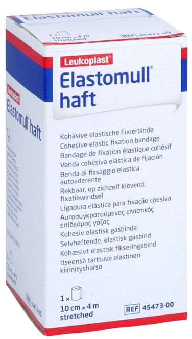 Elastisch fixatiewindsel Elastomull Haft cohesive 4mx10cm