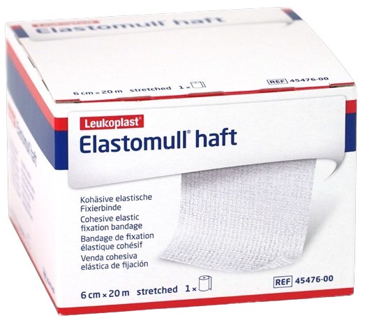 Elastisch fixatiewindsel Elastomull Haft cohesive 20mx6cm