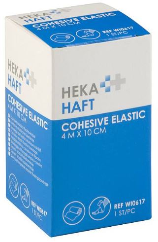 Elastisch fixatiewindsel HEKA Haft cohesive 4mx10cm