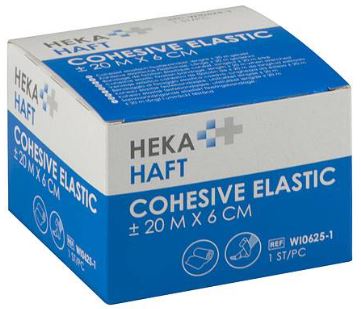 Elastisch fixatiewindsel HEKA Haft cohesive 20mx6cm