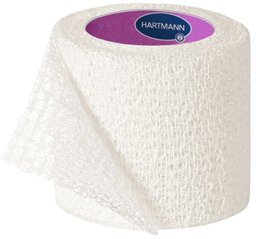 Elastisch fixatiewindsel Peha-haft cohesive 4mx4cm - Afbeelding 2