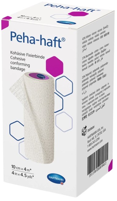 Elastisch fixatiewindsel Peha-haft cohesive 4mx10cm