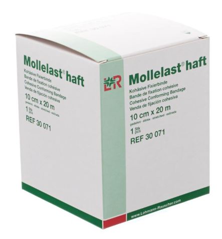Elastisch fixatiewindsel Mollelast haft cohesive 20mx10cm