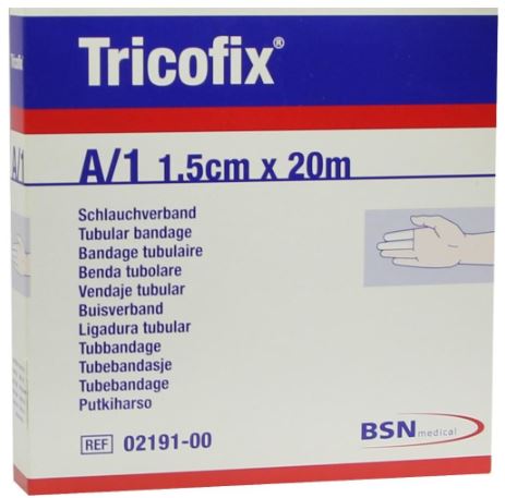 Buisverband Tricofix maat A 20mx1,5cm