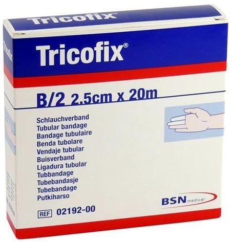 Buisverband Tricofix maat B 20mx2,5cm