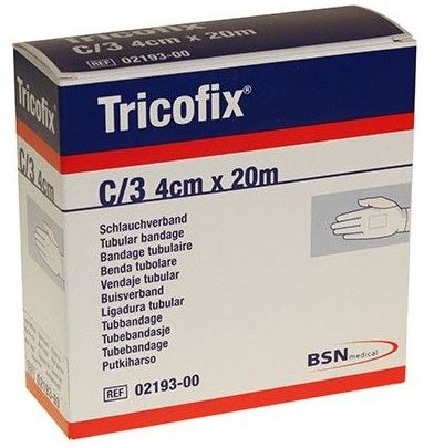 Buisverband Tricofix maat C 20mx4cm