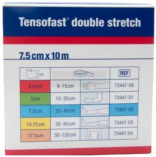 Buisverband Tensofast Double Stretch beige 10mx17,5cm