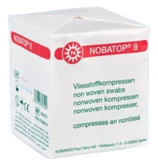 Non-woven kompres NOBATOP 8 4-laags 5x5cm