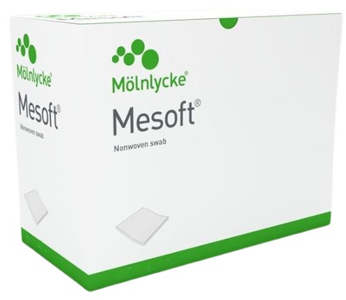 Non-woven kompres Mesoft 4-laags 5x5cm