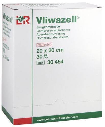 Absorberend verband Vliwazell 20x20cm