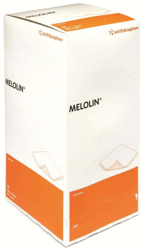 Absorberend verband MELOLIN niet verklevend 10x10cm