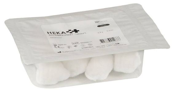 Wattenbollenset HEKA 5x0,9g