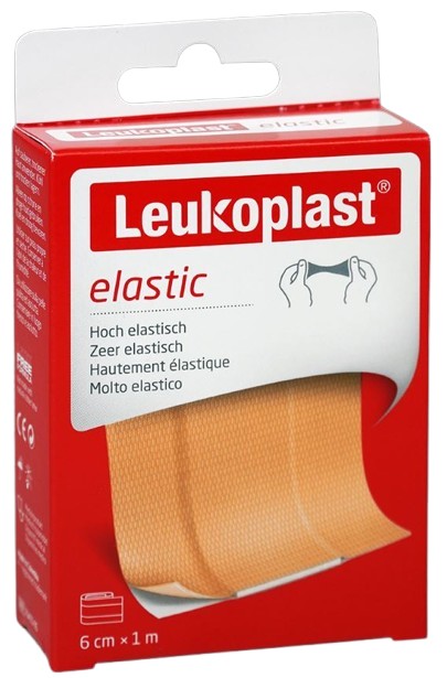 Wondpleister Leukoplast Elastic 1mx6cm