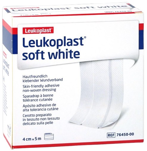 Wondpleister Leukoplast Soft White 5mx4cm