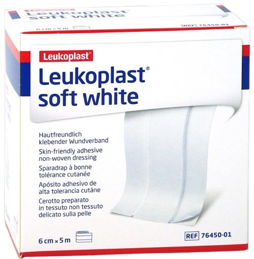 Wondpleister Leukoplast Soft White 5mx6cm