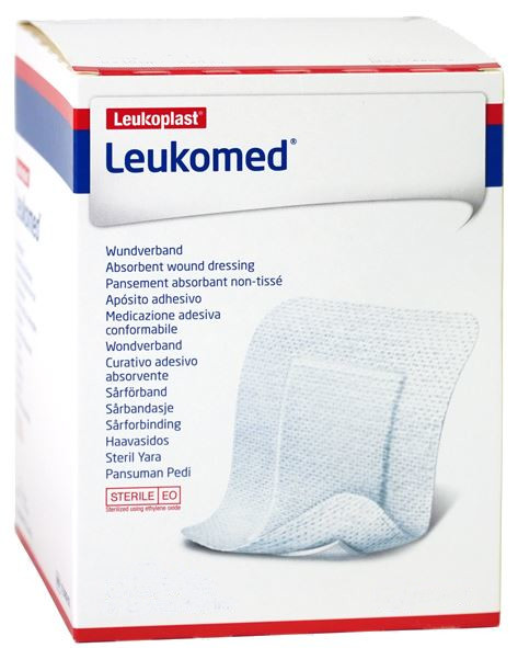 Eilandpleister Leukomed non-woven 5x7,2cm