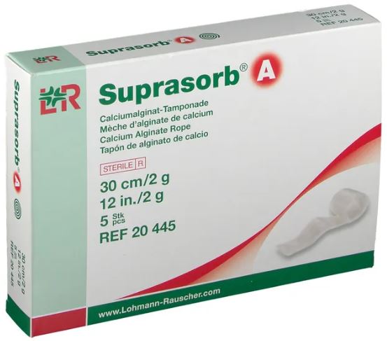 Alginaat wondtampon Suprasorb A 30cm
