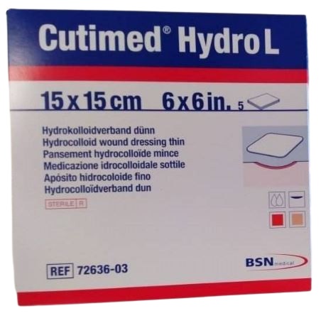 Hydrocolloïd verband Cutimed Hydro L 15x15cm