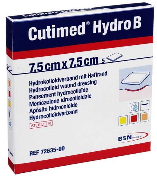Hydrocolloïd verband Cutimed Hydro B 7,5x7,5cm