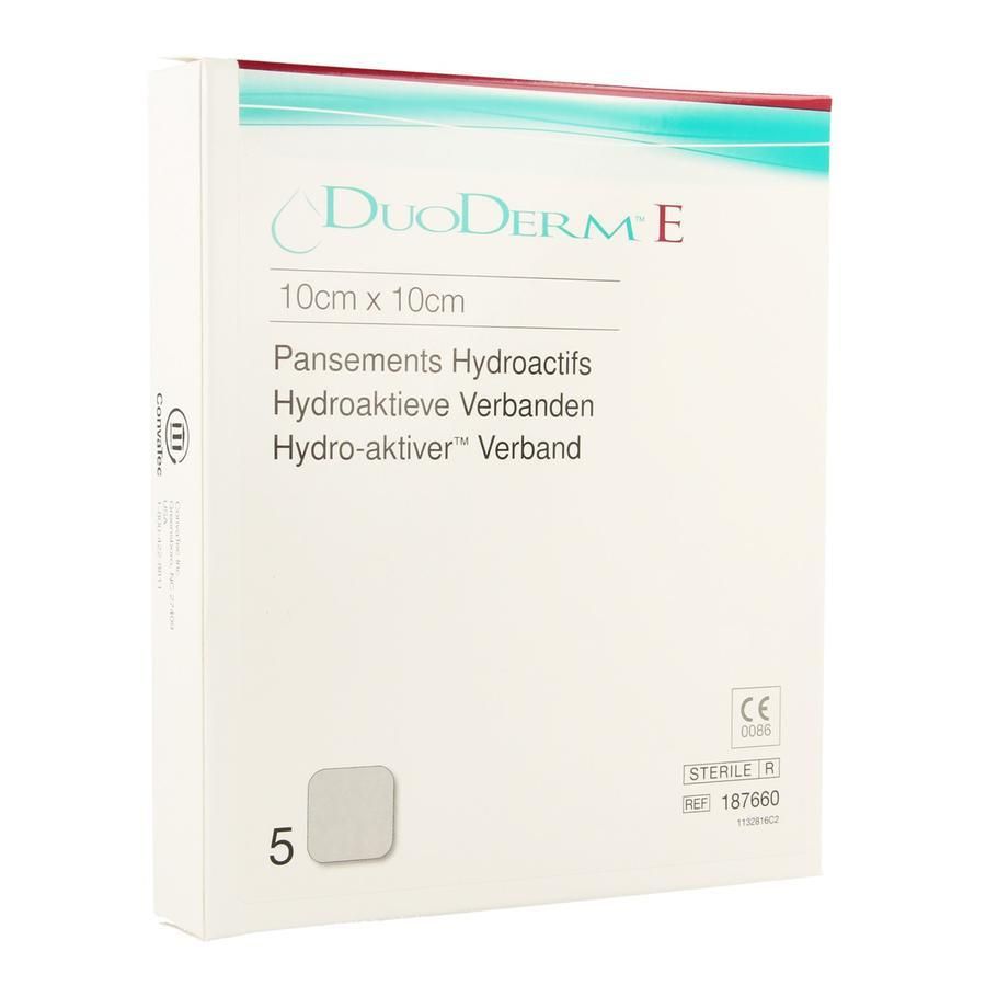 Hydrocolloïd verband DuoDERM E 10x10cm