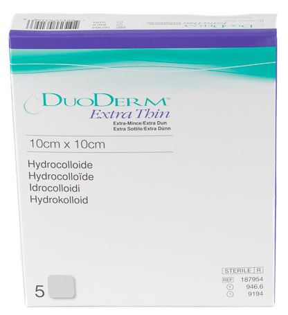 Hydrocolloïd verband DuoDERM Extra Thin 10x10cm