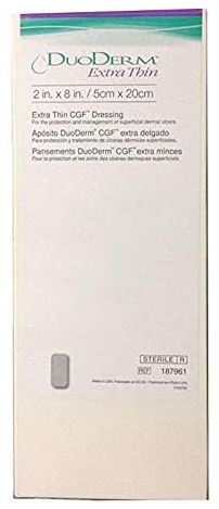 Hydrocolloïd verband DuoDERM Extra Thin 5x20cm