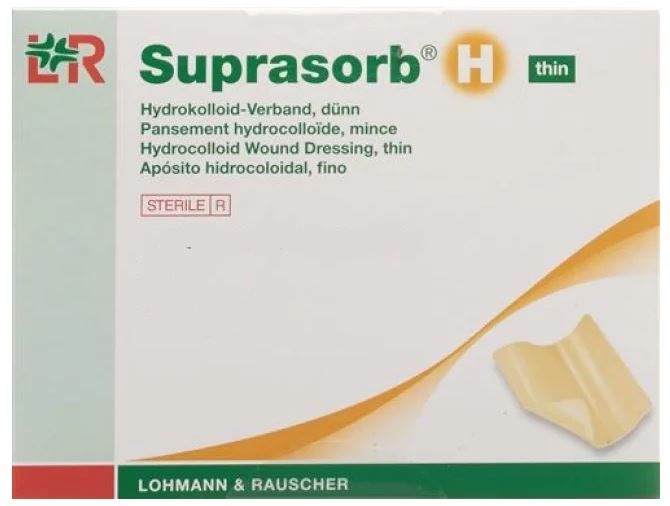 Hydrocolloïd verband Suprasorb H Dun 5x10cm