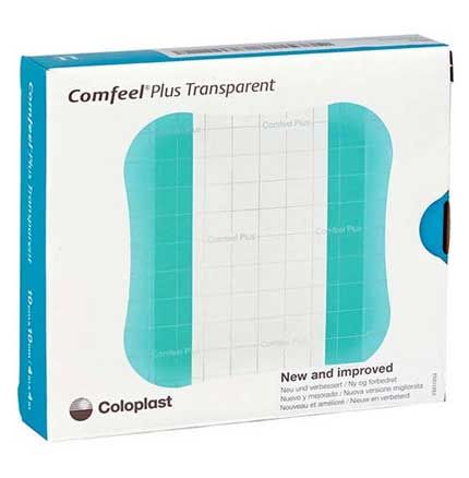 Hydrocolloïd verband Comfeel Plus Transparant 10x10cm