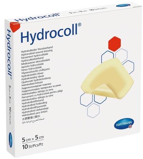 Hydrocolloïd verband Hydrocoll 5x5cm