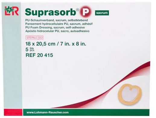 Foamverband Suprasorb P Sacrum 18x20,5cm