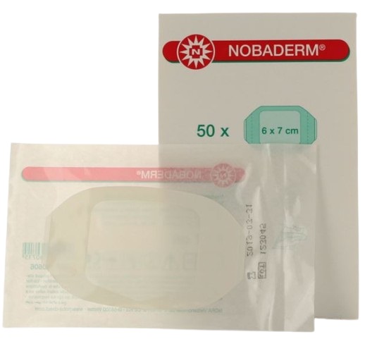 Folieverband NOBADERM transparant 6x7cm