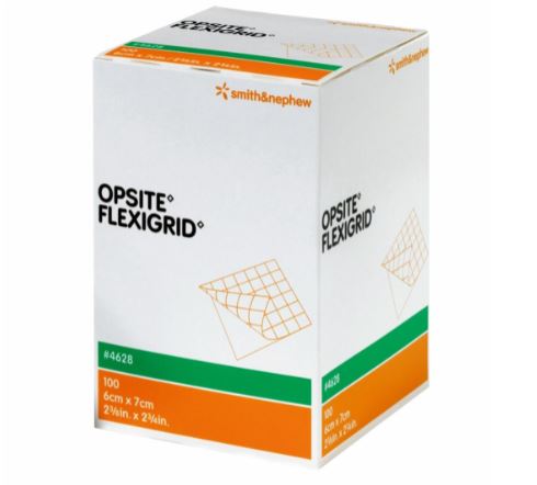 Folieverband OPSITE Flexigrid 6x7cm