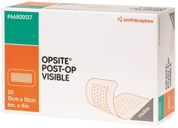 Eilandpleister OPSITE Post-Op Visible 10x15cm
