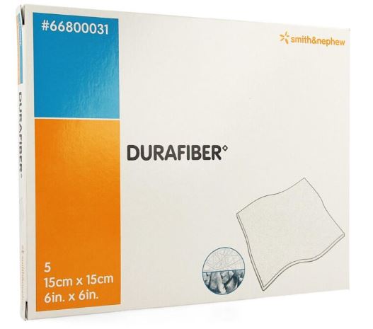 Hydrofiber verband DURAFIBER 15x15cm