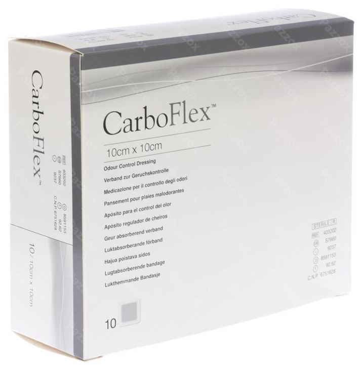 Koolstofverband CarboFlex 10x10cm