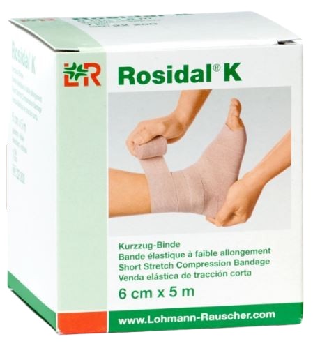 Compressiezwachtel Rosidal K korte rek 5mx6cm