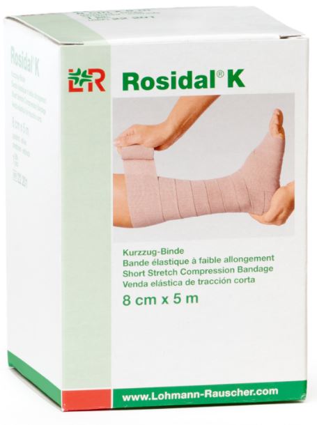 Compressiezwachtel Rosidal K korte rek 5mx8cm