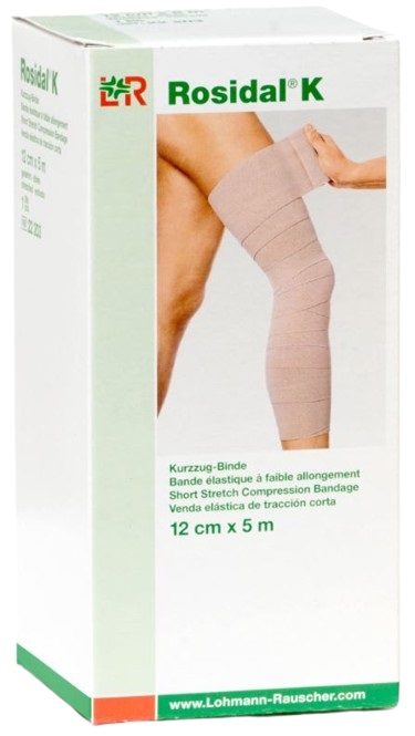 Compressiezwachtel Rosidal K korte rek 5mx12cm