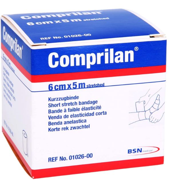 Compressiezwachtel Comprilan korte rek 5mx6cm