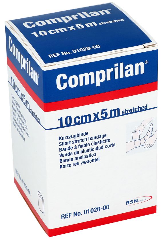 Compressiezwachtel Comprilan korte rek 5mx10cm