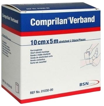 Compressiezwachtel Comprilan korte rek 5mx10cm