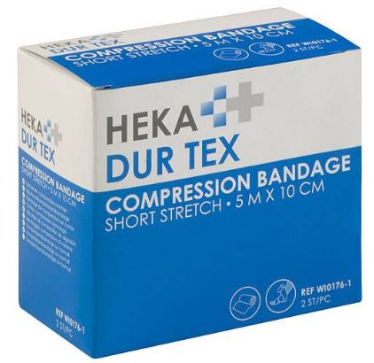 Compressiezwachtel HEKA Dur Tex korte rek 5mx10cm