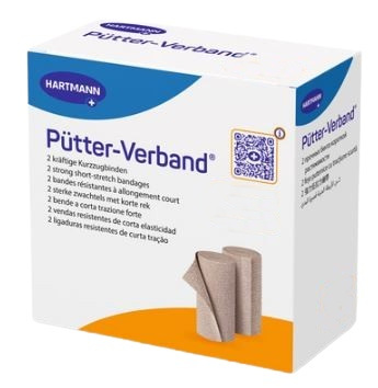 Compressiezwachtel Pütter-Verband korte rek 5mx8cm