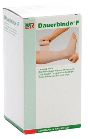 Compressiezwachtel Dauerbinde F lange rek 7mx12cm