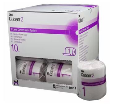 Compressiesysteem Coban2 Comfort Laag 3,5mx10cm